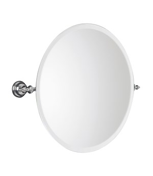 Specchio molato basculante tondo