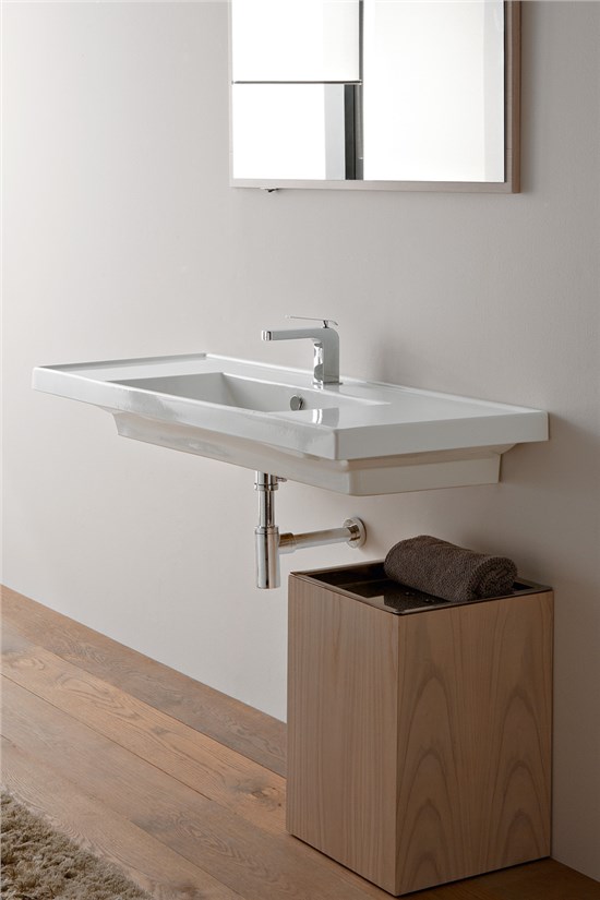 Lavabo 121x46,5 double shelf