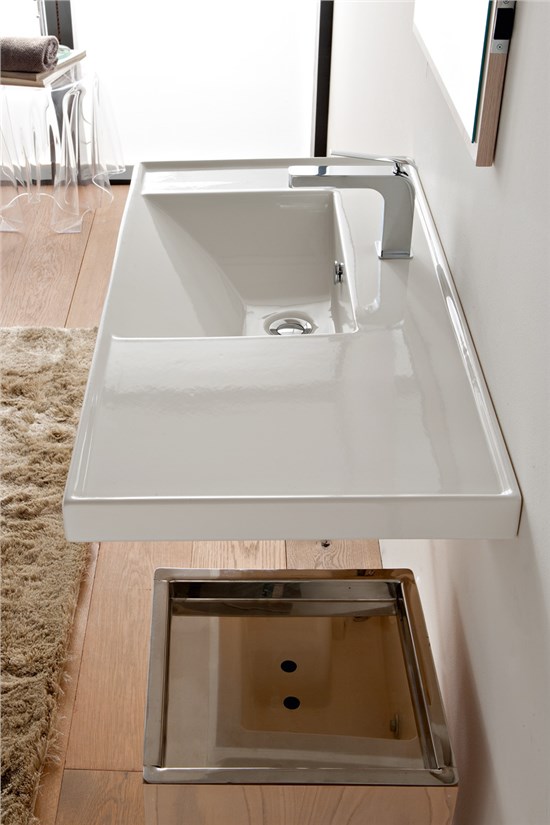 Lavabo 92x47 shelf SX