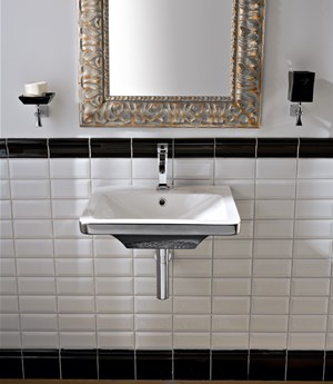 Lavabo sospeso rettangolare design