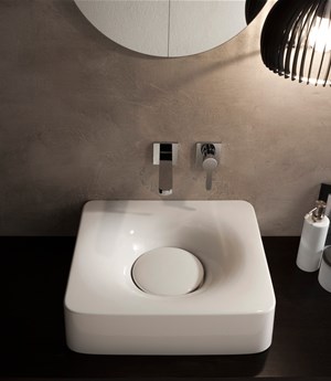 Lavabo 50 cm appoggio o sospeso