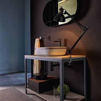 Consolle porta lavabo Able per il bagno bello e funzionale
