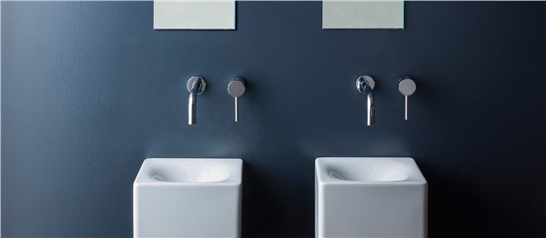 Mini lavabo Cube, la scelta esclusiva per il bagno piccolo