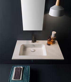 Lavabo sospeso 82,5 x 47 Cm 