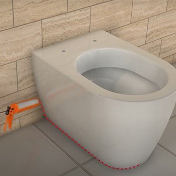 Come posizionare i sanitari bagno