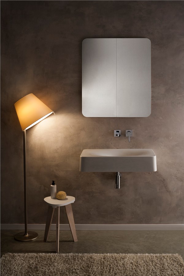 Lavabi Fuji, un mood moderno per il bagno elegante