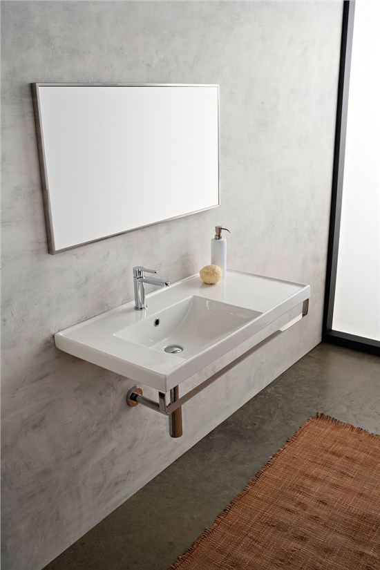 Lavabo 92x47 shelf DX