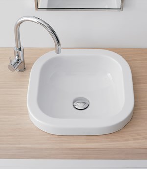 Lavabo piccolo da appoggio 40x38 — Bagnochic