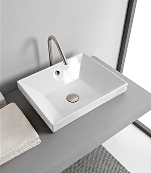 Lavabo incasso 45 x 36 Cm