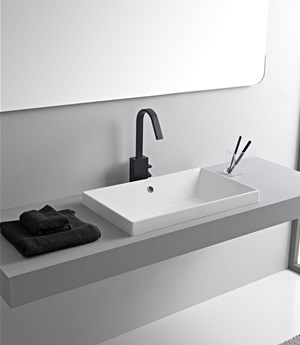 Lavabo incasso 60 x 36 Cm