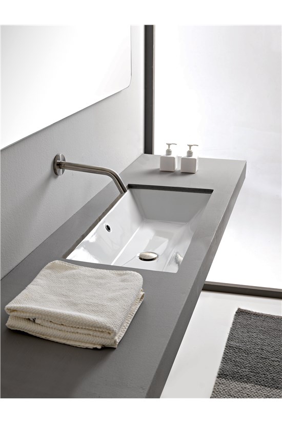 lavabo sottopiano rettangolare