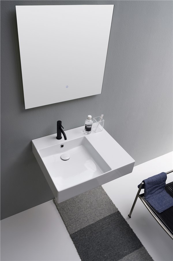 Teorema 2.0 PLUS, il lavabo elegante per il bagno senza barriere